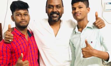 என் குழந்தைகள் +2 தேர்வு எழுதுவது எனக்கு மகிழ்ச்சியாக உள்ளது ராகவா லாரன்ஸ் பெருமிதம்