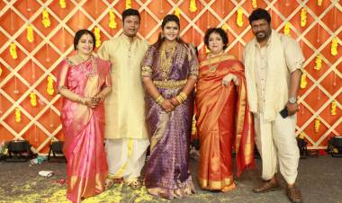 Abinaya Parthiban and Naresh Karthik Wedding Stills 