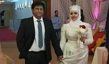 Actor ICE Ashok and Alima Jat Wedding Stills