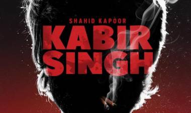 Teaser Poster of Shahid Kapoor Kiara Advani starrer "Kabir Singh"