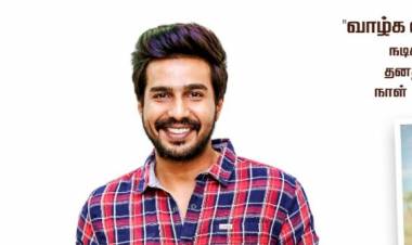 Actor Vishnu Vishal launching "Vazhga Vivasayee" Motion Poster