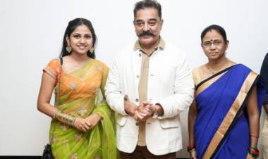 Kamal Haasan launches the title and first look of "Appathava Aattaya Pottutanga"