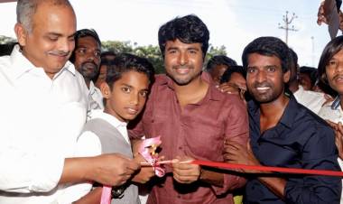 நடிகர் சிவகார்த்திகேயன் திறந்து வைத்த நடிகர் சூரியின் “அம்மன்” உணவகம் மற்றும் “அய்யன்” உணவகம்