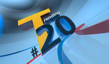 கலைஞர் செய்திகள் தொலைக்காட்சியில் ஒளிபரப்பாகும் “ட்ரெண்டிங் 20”