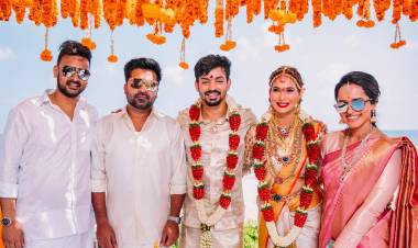 Actor Mahat Raghavendra - Prachi Mishra Wedding Stills