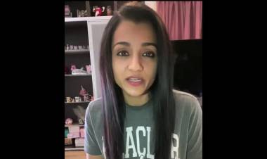 Actress Trisha talks about the importance of staying home during the lockdown days  @UNICEFIndia