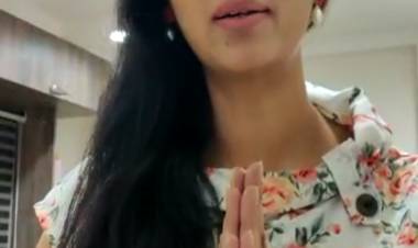 Actress Swathy requested people to Stay home as per govt rules