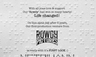 Celebrating 5 years of #NaanumRowdyDhaan, Lady Superstar Nayanthara's #Netrikann First Look releasing tomorrow at 6pm.