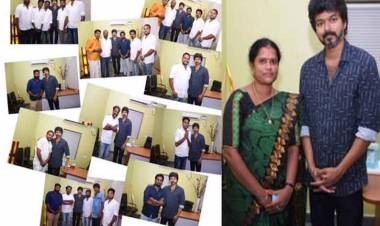 ரசிகர் மன்ற நிர்வாகிகளுடன் நடிகர் விஜய் திடீர் ஆலோசனை 