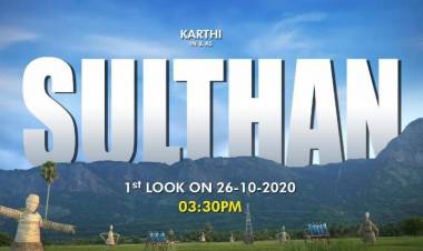 #Sulthan first look moves to 3:30 PM   #JaiSulthan 