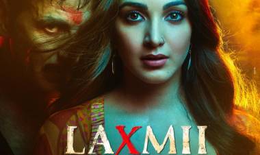 New Poster From #Laxmii !! premieres 9th Nov on @DisneyplusHSVIP.