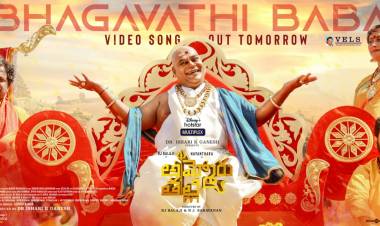 Second Video song #BhagavathiBaba from #MookuthiAmman and  #AmmoruThalli releasing tomorrow