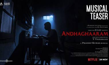 Here its the most awaited #Andhaghaaram - Musical Teaser   @Atlee_dir @aforapple_offcl @PassionStudios
