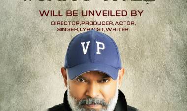The TITLE of Jai30 will be unveiled by Venkat Prabhu at 5 PM TOMORROW!