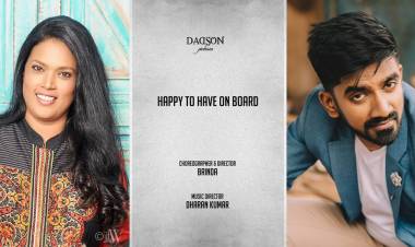 #DadSon Pictures  Happy to be associated with Choreographer & Director  @BrindhaGopal1 and Music Director