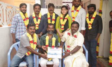 #BhuvaneshwariShankar's #VenkatapathyFilm Upcoming Film #KattamThanKadamaiyaSeiyum Kicked Started With An Official Pooja Today.