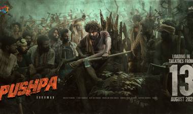 #PushpaRaj will begin his hunt on Aug 13th 2021