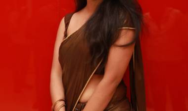 Actress @AnickaVikhraman is here for   #Vishamakaran Audio and Teaser launch. 