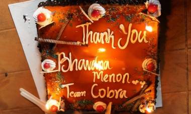 @SrinidhiShetty7 wraps her portion for the much anticipated #Cobra!