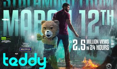 #TeddyTrailer has won all our hearts with a massive 2.5 Million Views in less than 24 hours on @DisneyplusHSVIP and @thinkmusicindia channels!