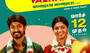 The second single #VazhaiYadiVazhaiya, A marriage song from #TheethumNandrum will be released tomorrow at 6 PM.