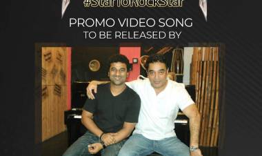 ULAGANAYAGAN @ikamalhaasan wil be launching the  PROMO MUSIC VIDEO Of  #StarToRockStar Music Reality Show 