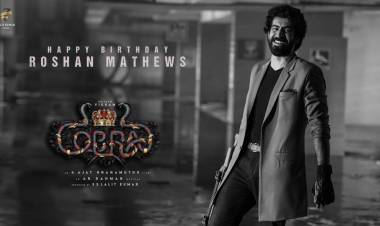 Team #Cobra wishing the most talented @roshanmathew22 a very happy birthday!