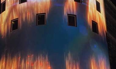 Birthday wishes for MEGA Powerstar @AlwaysRamCharan at New York time’s square