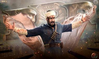 He is a man on the mission to empower. Here’s AjayDevgn in a poweRRRful avatar from RRRMovie. 