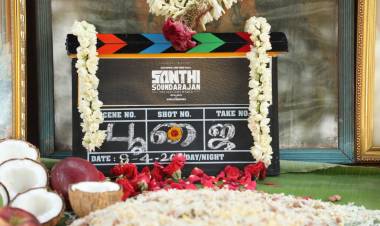 The shoot of 888 Production's first production venture 'Santhi Soundarajan