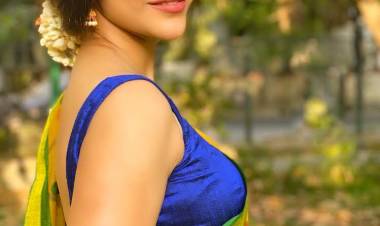 Brilliant radiance in a saree blessing our feeds  #TeluguStar  #NabhaNatesh