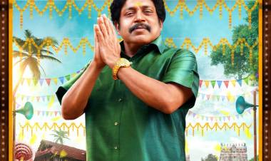 Here it's #Velan character poster No 3  #ThambiRamaiya as "Ananda Kuttan" 