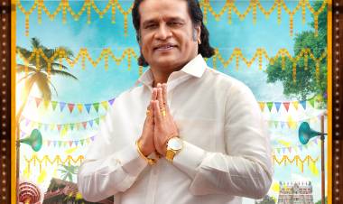 Here it's #Velan character poster No 4  #HareeshPeradi as "RKV - MLA" 