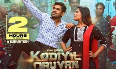 2 hrs to go for #SlumAnthem 3rd track from #KodiyilOruvan .