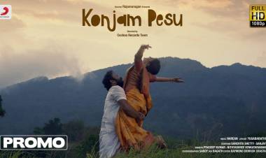 #KonjamPesu a magical melody to steal your hearts from 4PM tomorrow!