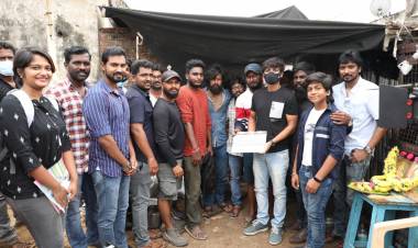 உறியடி விஜய்  குமார் நடிக்கும் புதிய படத்தின் படப்பிடிப்பு தொடக்கம்.