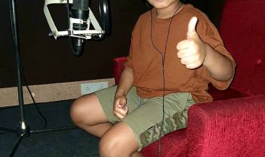 Arun Vijay’s son Arnav Vijay starts dubbing for his debut movie produced by Suriya’s 2D Entertainment 
