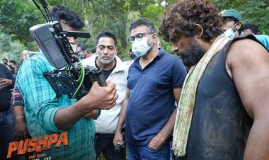 The Day is here #PushpaFirstSingle will Burn your playlists from 11:07 AM Today