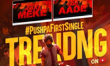#PushpaFirstSingle Trending in South India on @youtubemusic