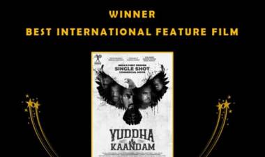 உலக திரைப்பட விழாக்களில் பங்கெடுத்து விருதுகளை குவிக்கும் "யுத்த காண்டம்"*