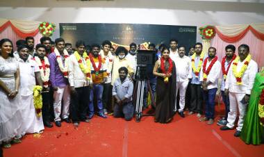 யோகி பாபு, ஓவியா நடிக்கும் 'கான்ட்ராக்டர் நேசமணி' படப்பிடிப்பு துவக்கம்