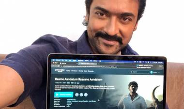 சூர்யாவின் தயாரிப்பில் சமீபத்தில் Amazon Prime Video-இல் பிரத்யேகமாக வெளியான இராமே ஆண்டாலும் இராவணே ஆண்டாலும் திரைப்படத்தை அவர் கண்டு ரசித்தார்