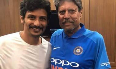 நடிகர் ஜீவா இந்திய சினிமாவின் நாயகன் ஆனார். கிரிக்கெட்டில் முதல் உலக கோப்பையெய்  வாங்கிய கபில்தேவ் பற்றிய #83 படத்தில் நடித்ததின் மூலம் இந்தியா முழுக்க  கொண்டாடப்படுகிறார்.