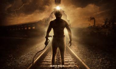 இயக்குநர் வம்சி- ரவி தேஜா கூட்டணியின் ‘டைகர் நாகேஸ்வரராவ்’ ப்ரீ லுக் வெளியானது