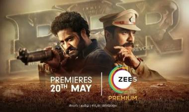 BIGGEST BLOCKBUSTER - SS RAJAMOULI’S MAGNUM OPUS #RRR UP FOR A ZEE5 WORLD DIGITAL PREMIERE IN TAMIL, TELUGU, KANNADA & MALAYALAM from 20th May 2022. #RRRonZEE5