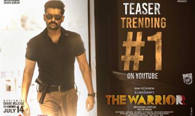 Ustaad Ram Pothineni arrived with his first attack 'The Warriorr' teaser