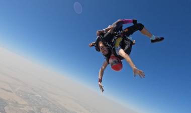 Actress Dushara Vijayan’s unforgettable skydiving experience