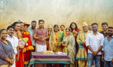 Nallusamy Pictures Producer Thai Saravanan Presents  Vijay Antony starrer,  A Suseenthiran directorial ‘VALLI MAYIL ’ first schedule wrapped up* 