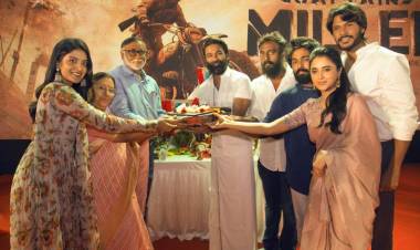 Sathya Jyothi Films T.G. Thyagarajan presents An Arun Matheswaran Directorial Actor Dhanush starrer “Captain Miller” movie launched with grand pooja ceremony