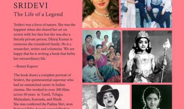 "Actress Sridevi Kapoor biography book"